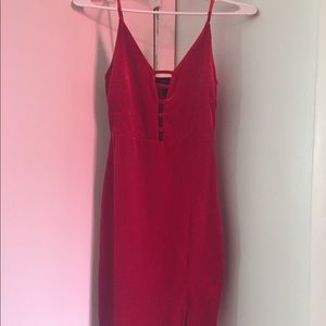velvet valentine’s dress